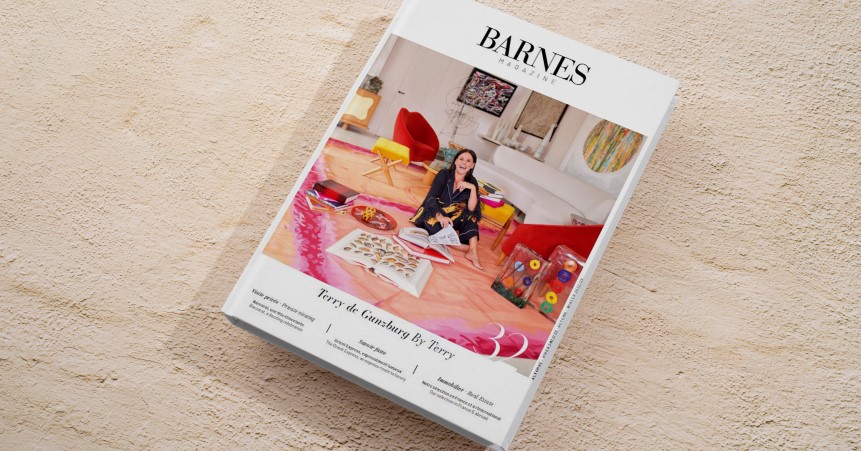 Nouveau BARNES Magazine Automne-Hiver 2022 : découvrez l'univers coloré de Terry de Gunzburg
