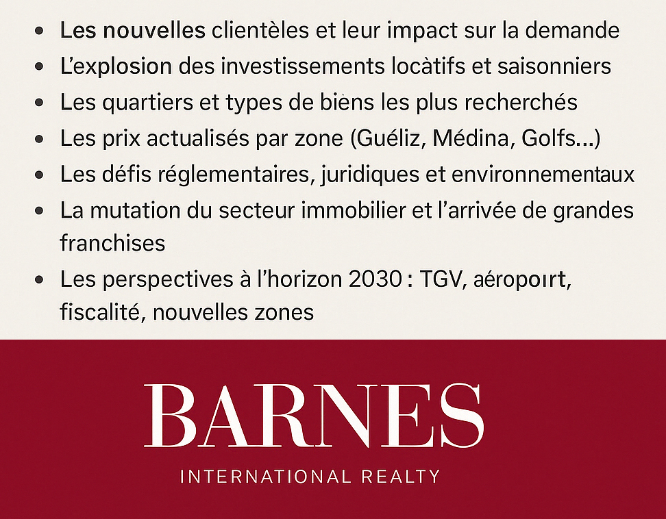 Tendances du marché de l’immobilier de luxe au Maroc (et Marrakech)