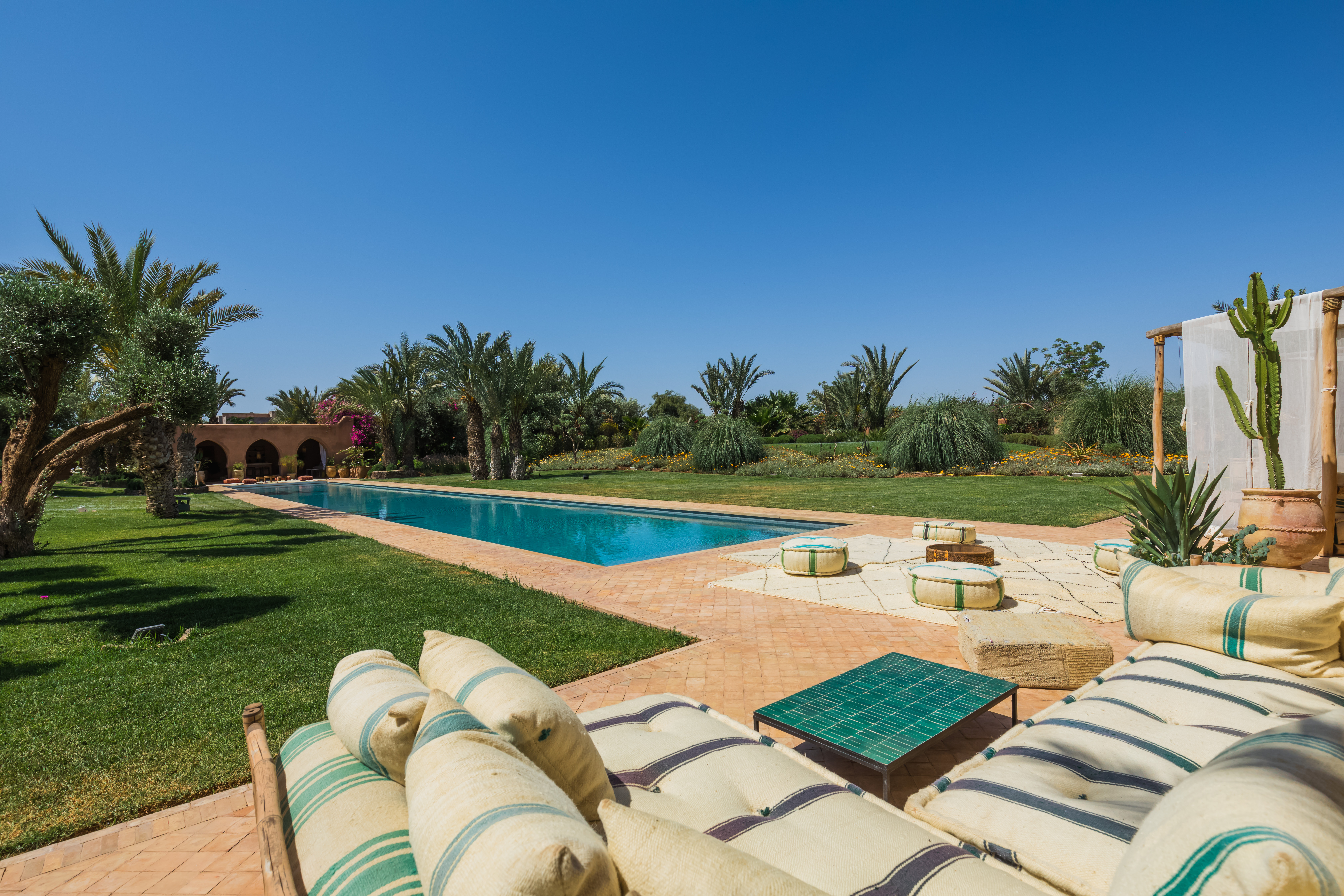 Immobilier luxe Marrakech vente Palmeraie, Douar Abiad