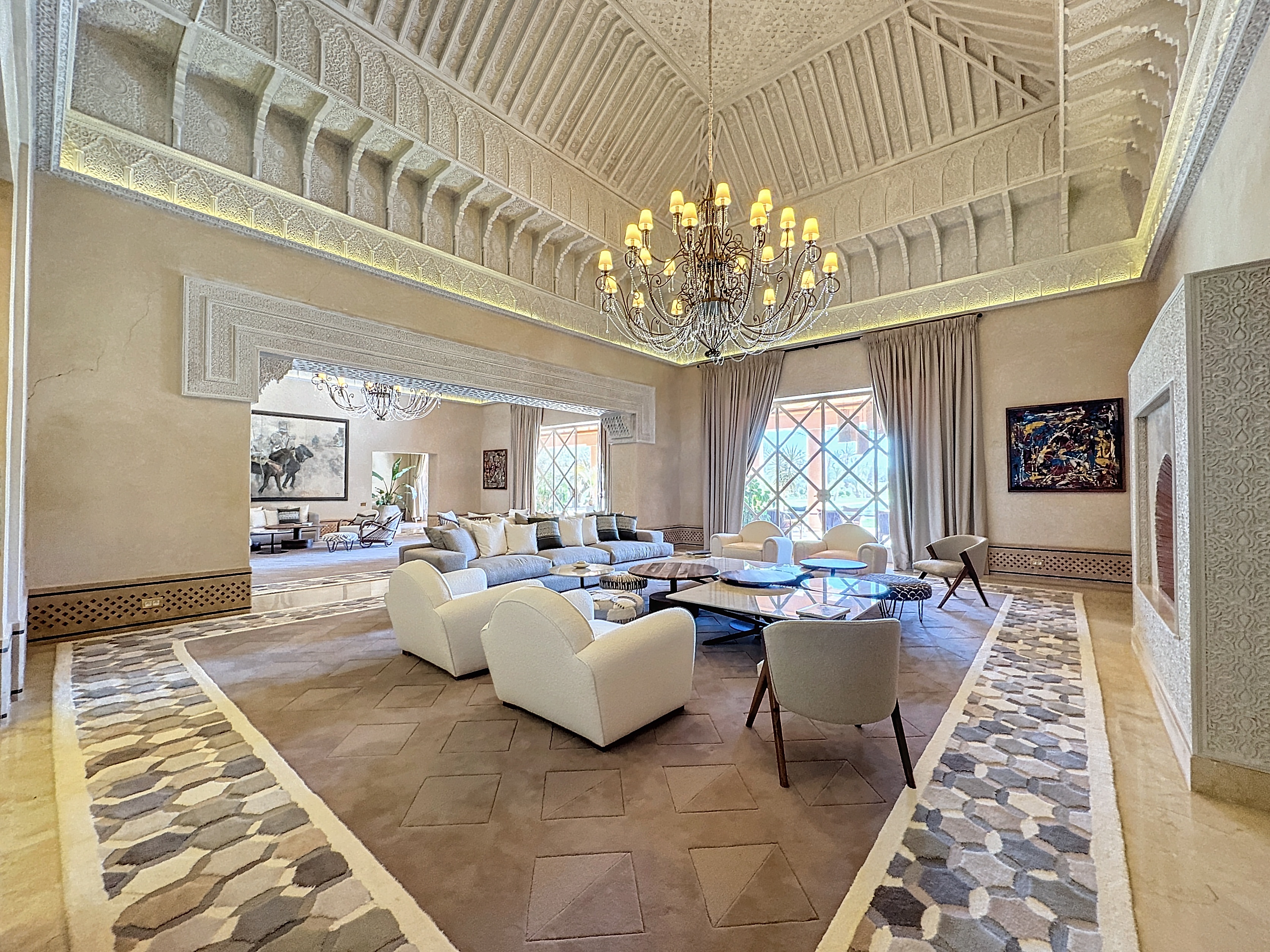 Immobilier luxe Marrakech vente Palmeraie, Ksar Char-Bagh