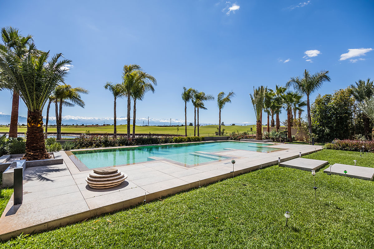 Immobilier luxe Marrakech vente Golf Amelkis
