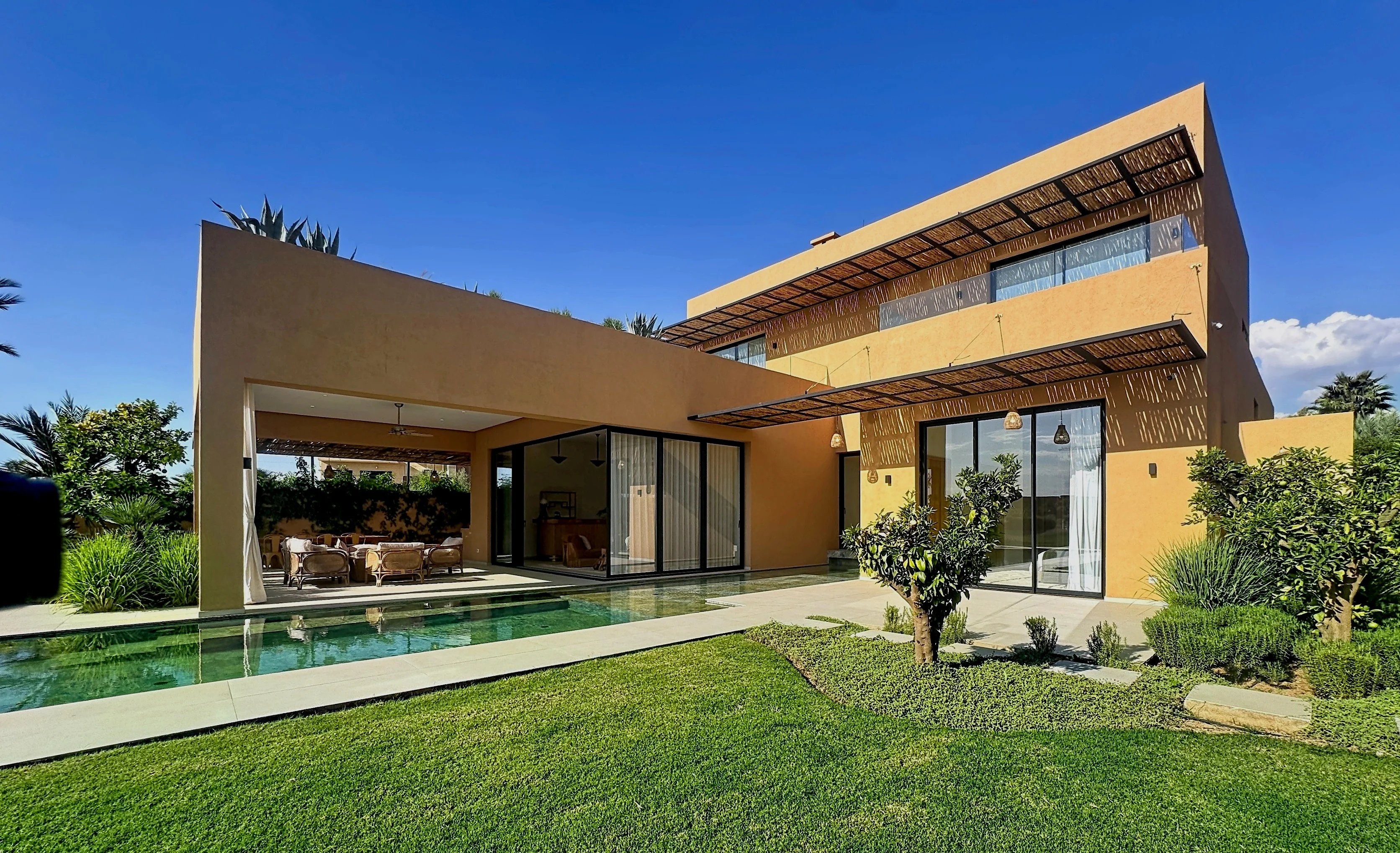VILLA FRONT DE GOLF A VENDRE A AMELKIS