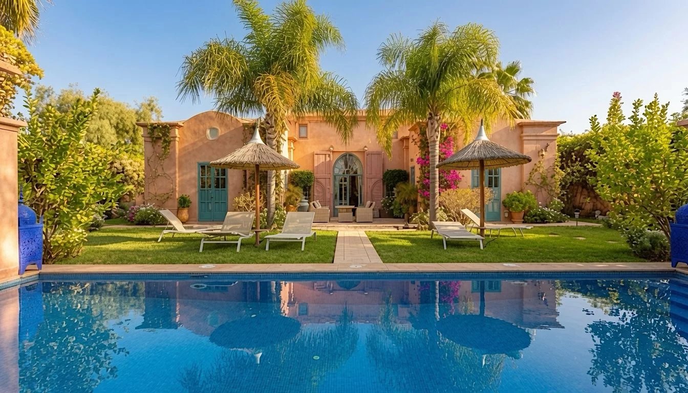 Propriété d'Exception à Marrakech – Villa Charles Boccara sur 1 000 m² de Terrain