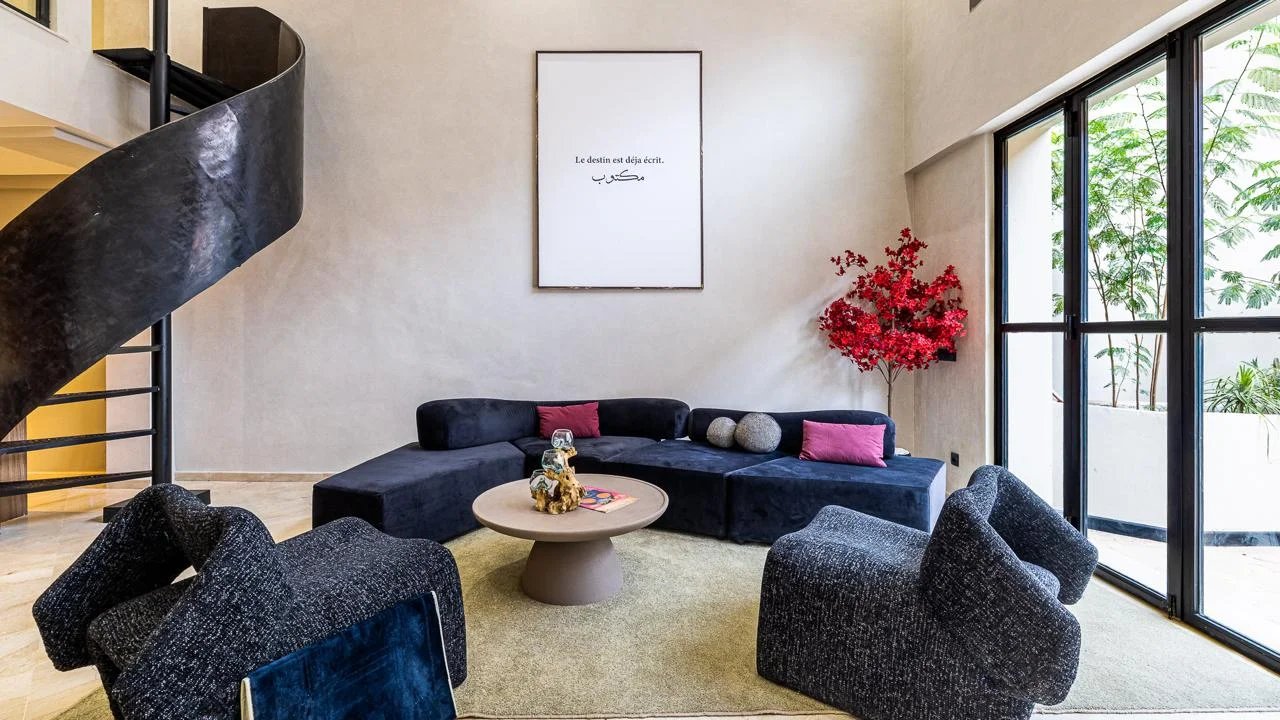 MAGNIFIQUE DUPLEX  – GUELIZ, MARRAKECH
