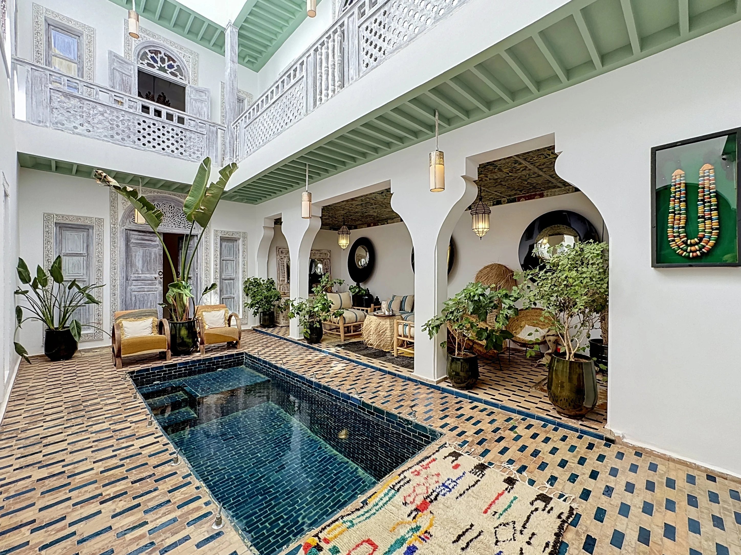 RIAD D’EXCEPTION - Maison d'hôtes À VENDRE – MÉDINA DE MARRAKECH