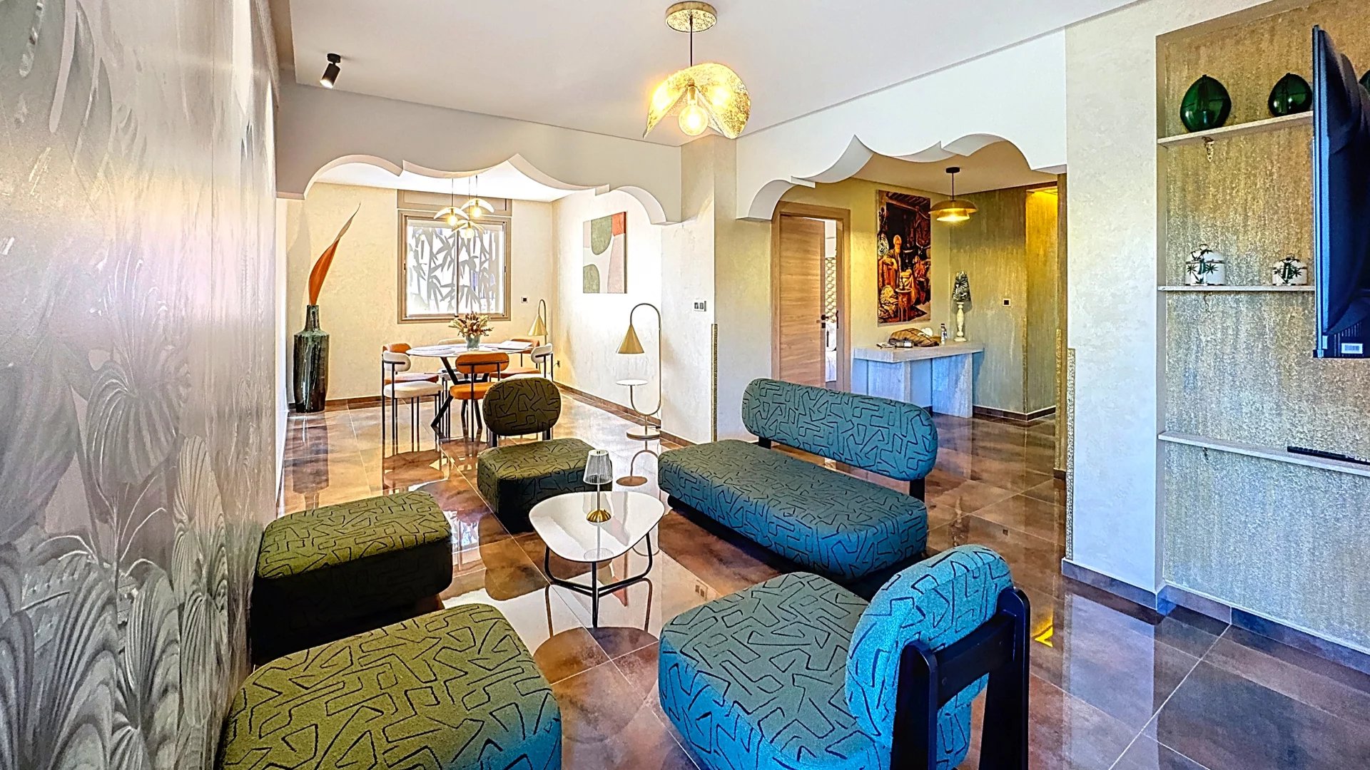 Beautiful apartment for sale - 3 furnished bedrooms in the heart of Majorelle