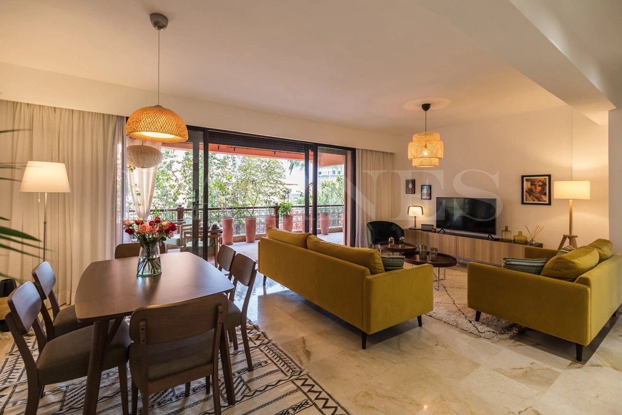 Appartement hivernage avec piscine chauffée