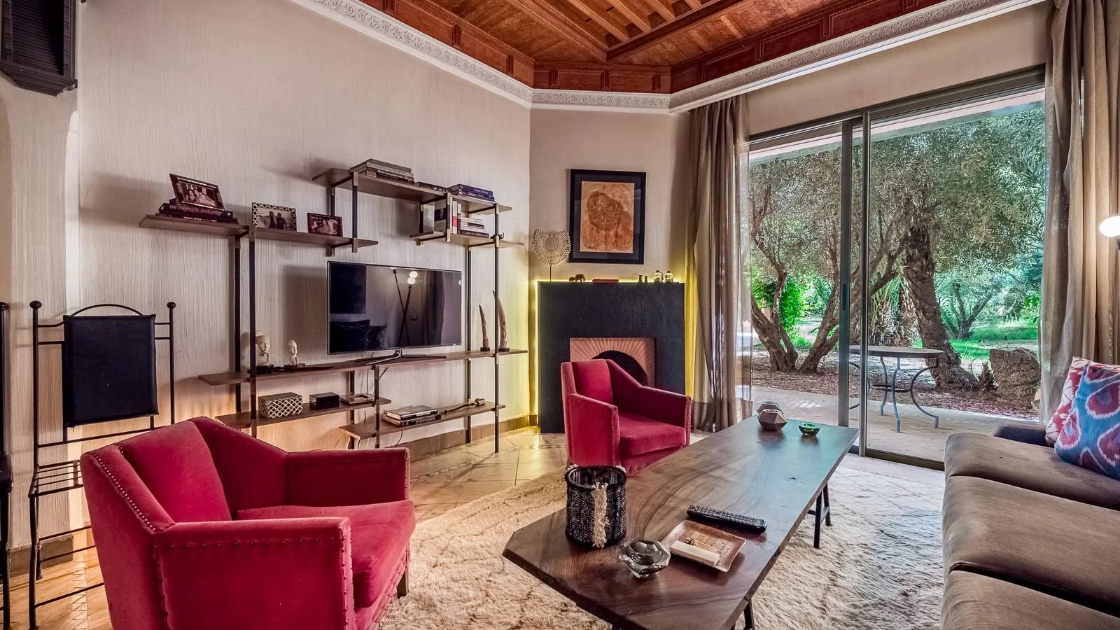 À VENDRE – APPARTEMENT 1 CHAMBRE EN REZ-DE-JARDIN A LA PALMERAIE