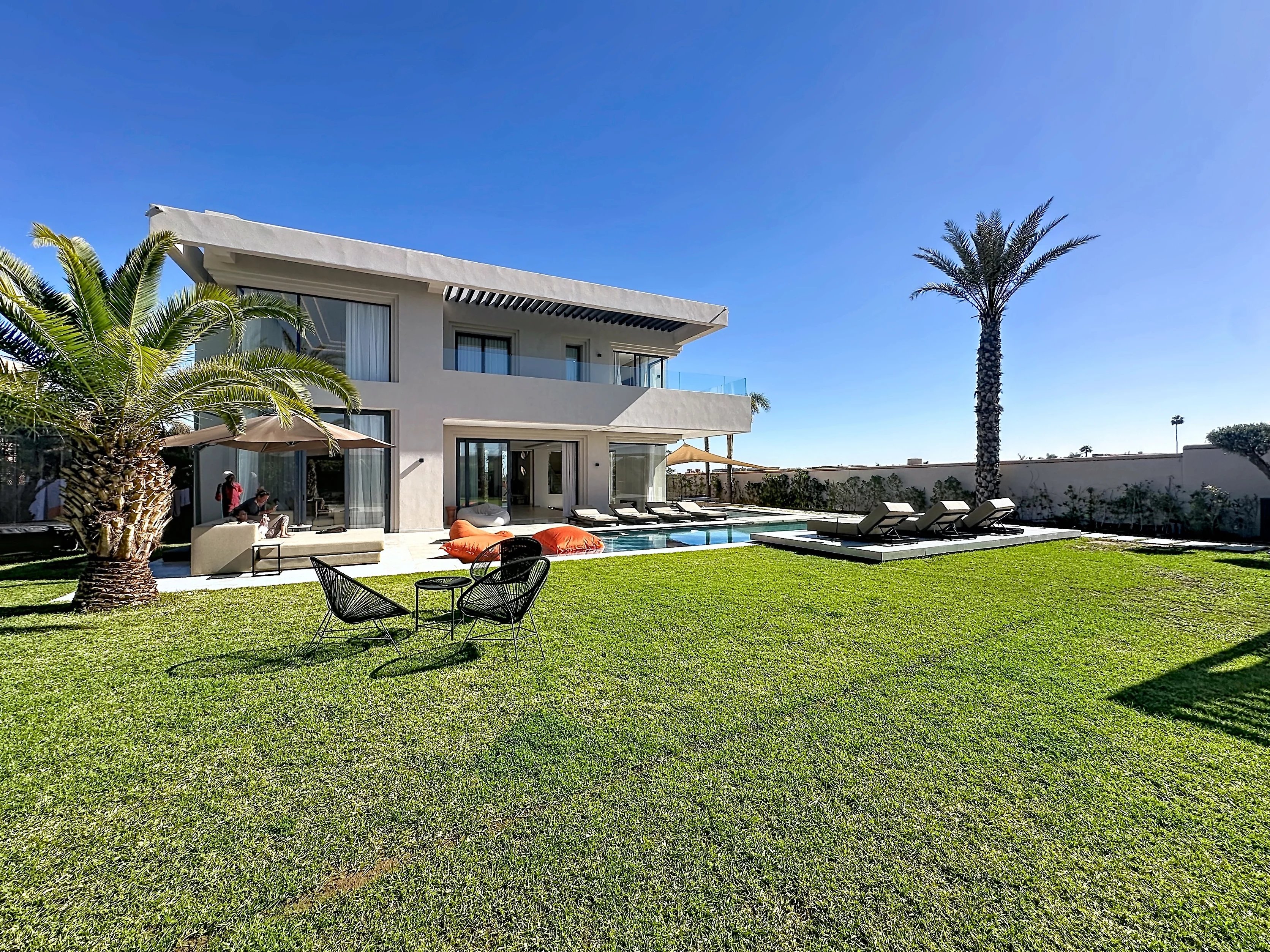 MAGNIFIQUE VILLA DE LUXE AU GOLF AKENZA – MARRAKECH