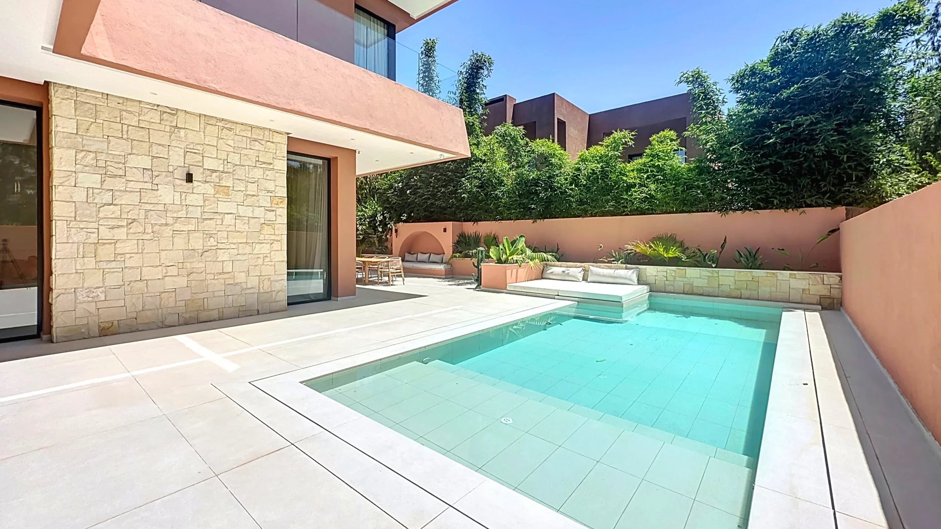 Villa contemporaine d’exception au cœur du Golf d’Amelkis – Marrakech