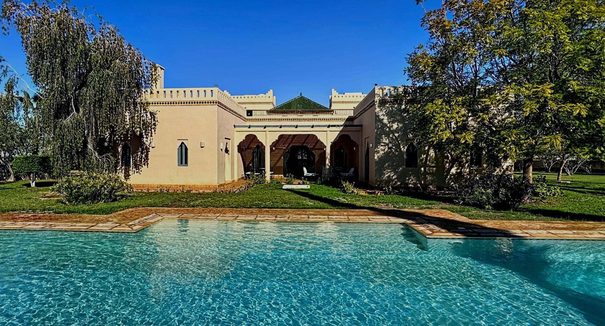 Magnifique villa d’inspiration marocaine nichée dans un environnement paisible