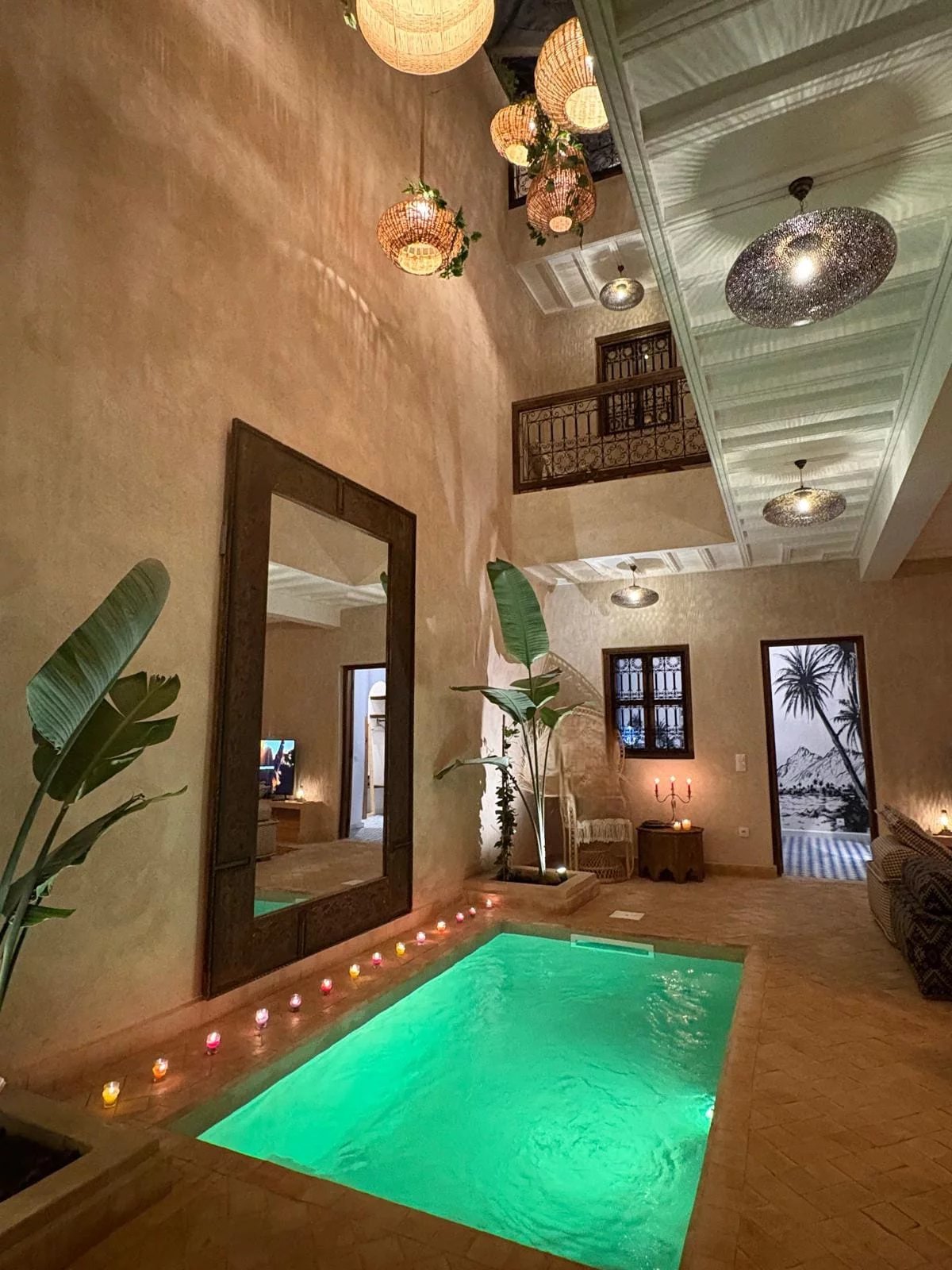 À vendre, très joli riad reconstruit situé à Bab Doukkala