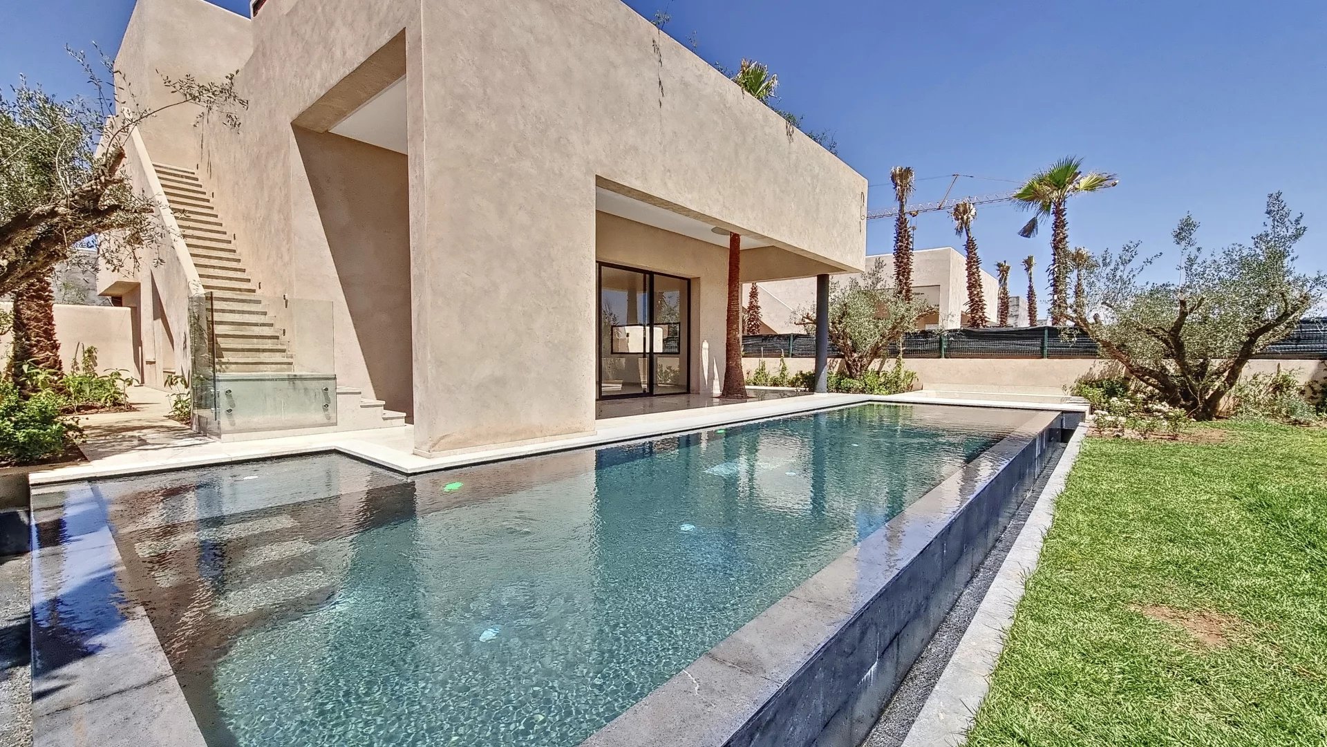 VILLA NEUVE A VENDRE – PROGRAMME NEUF ROUTE D’AMIZMIZ – PRESTATIONS HAUT DE GAMME