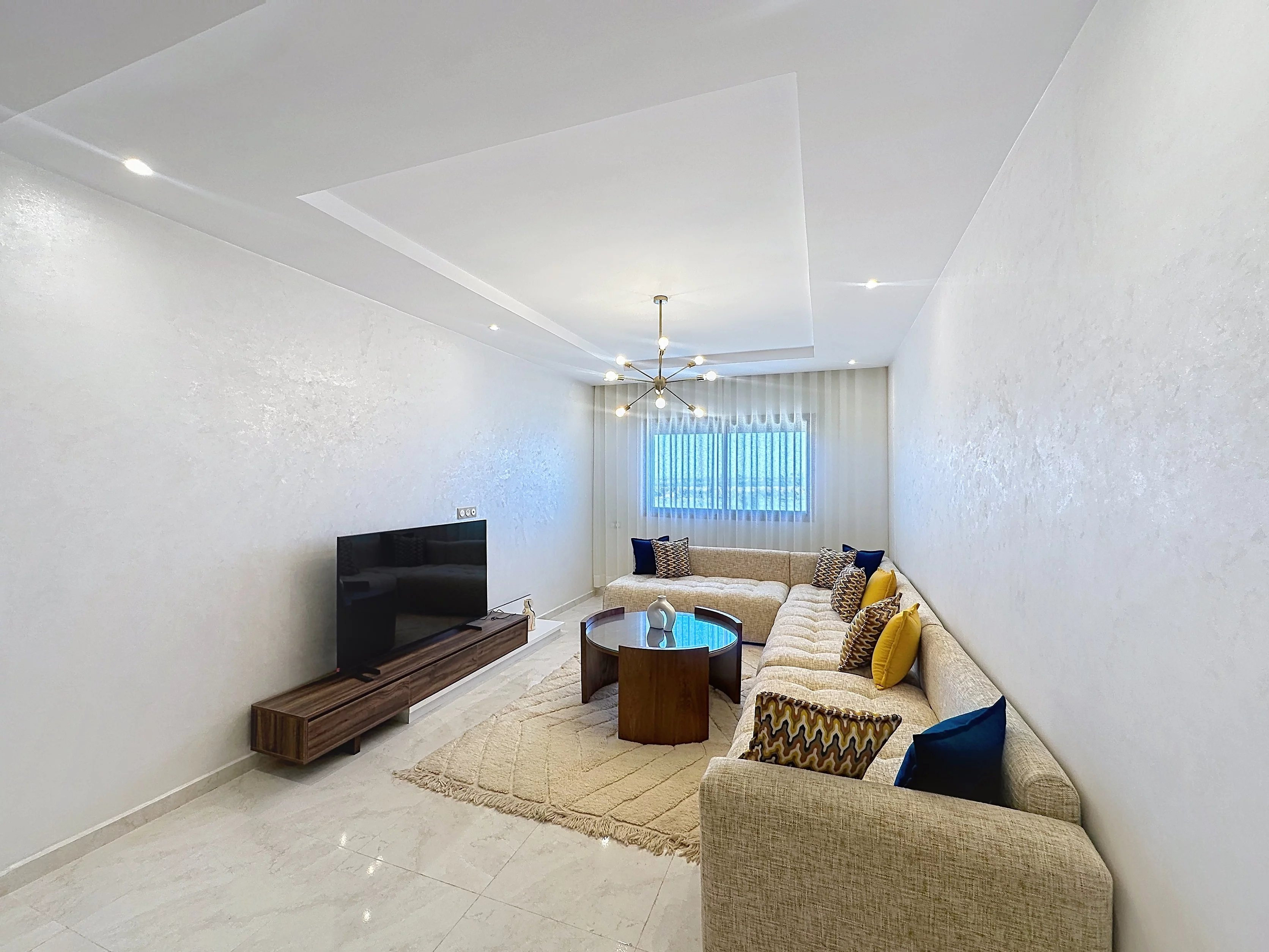 Appartement meublé à Agdal Marrakech – 2 chambres, résidence avec piscine